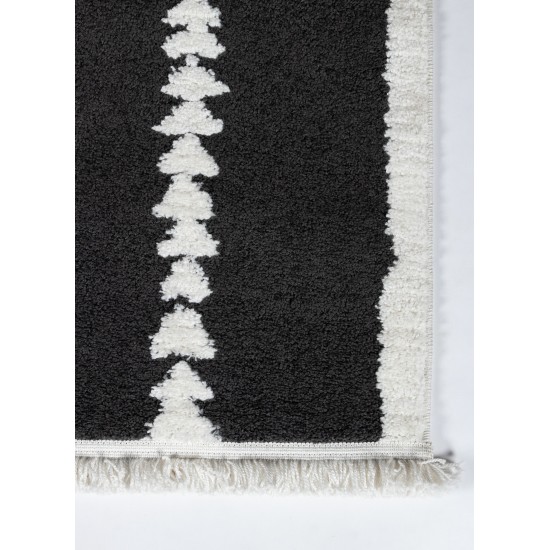 Rug, Momeni, Monaco, MOA-7, Black, 2' X 3', 47393