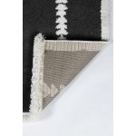 Rug, Momeni, Monaco, MOA-7, Black, 5'3" X 7'2", 47397