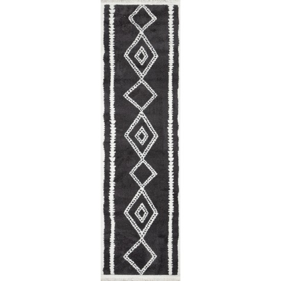 Rug, Momeni, Monaco, MOA-7, Black, 5'3" X 7'2", 47397