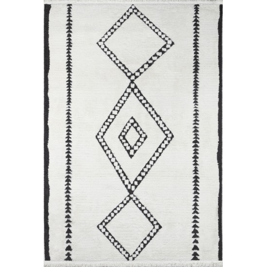 Rug, Momeni, Monaco, MOA-7, Ivory, 2' X 3', 47198