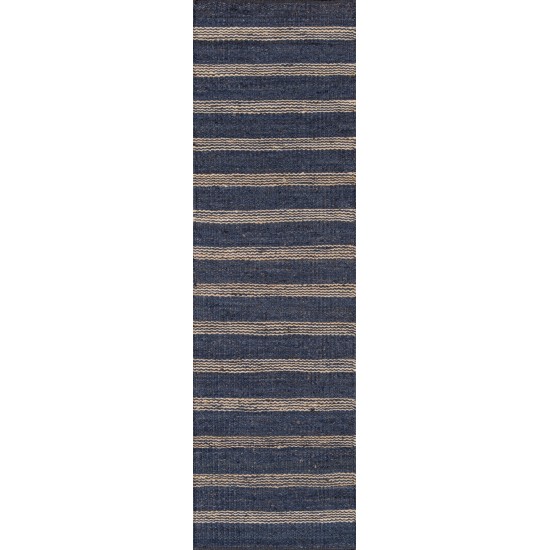 Rug, Novogratz, Montauk, MTK-1, Navy, 2'3" X 10' Runner, 41860