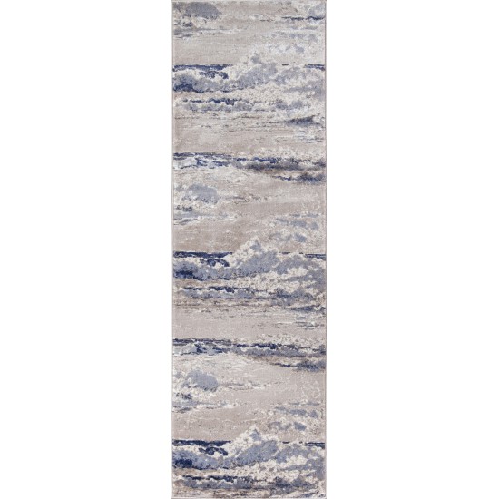 Rug, Momeni, Monterey, MO-08, Blue, 2' X 3', 42440