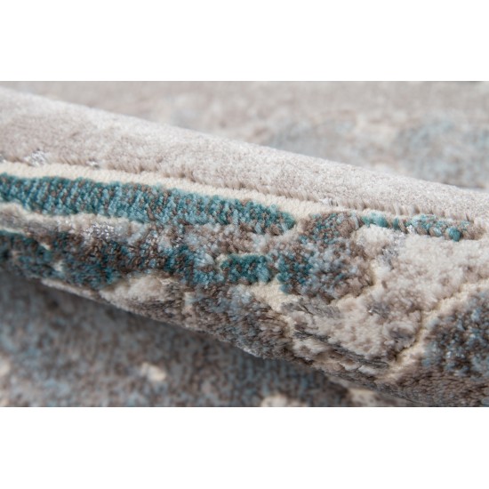 Rug, Momeni, Monterey, MO-08, Teal, 2' X 3', 42441