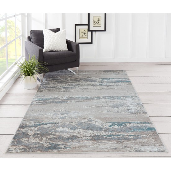 Rug, Momeni, Monterey, MO-08, Teal, 2' X 3', 42441