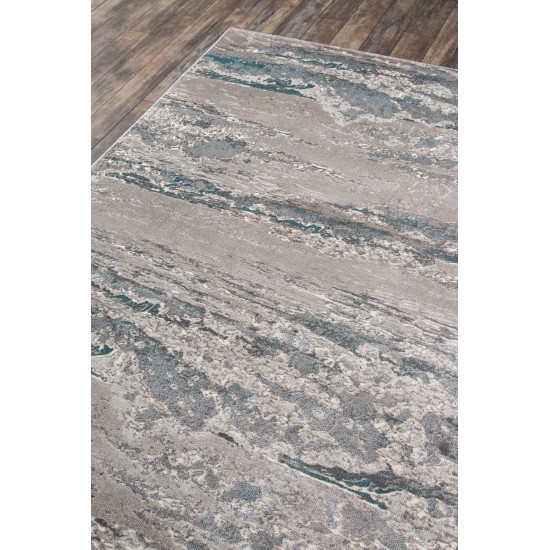 Rug, Momeni, Monterey, MO-08, Teal, 2'3" X 7'6" Runner, 42447