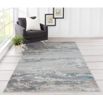 Rug, Momeni, Monterey, MO-08, Teal, 2'3" X 7'6" Runner, 42447