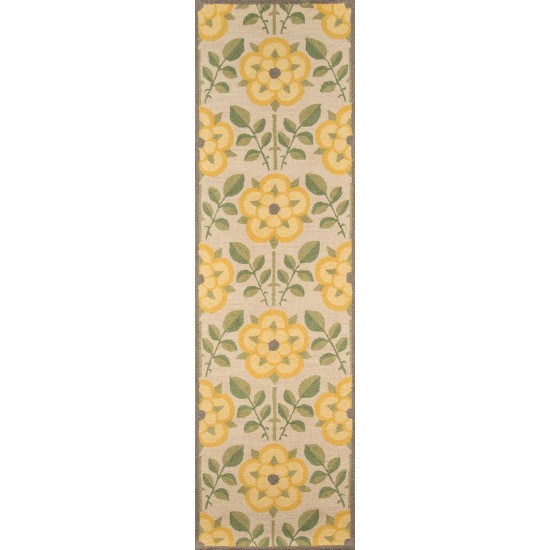 Rug, Momeni, Newport, NP-07, Yellow, 2' X 3', 30041