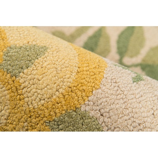 Rug, Momeni, Newport, NP-07, Yellow, 2'3" X 8' Runner, 30104