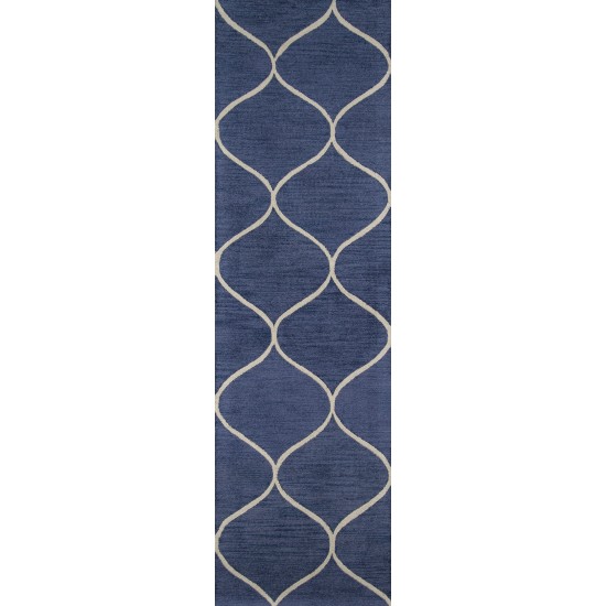 Rug, Momeni, Newport, NP-10, Blue, 2' X 3', 30048