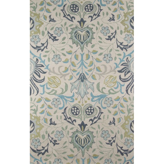 Rug, Momeni, Newport, NP-12, Blue, 2' X 3', 30050