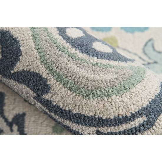 Rug, Momeni, Newport, NP-12, Blue, 2' X 3', 30050