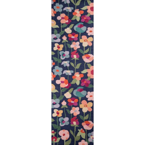 Rug, Momeni, Newport, NP-14, Navy, 2'3" X 8' Runner, 32685