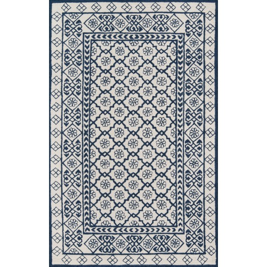 Rug, Momeni, Newport, NP-17, Blue, 2' X 3', 33302