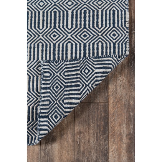 Rug, Erin Gates, Newton, NWT-1, Navy, 3'6" X 5'6", 44522