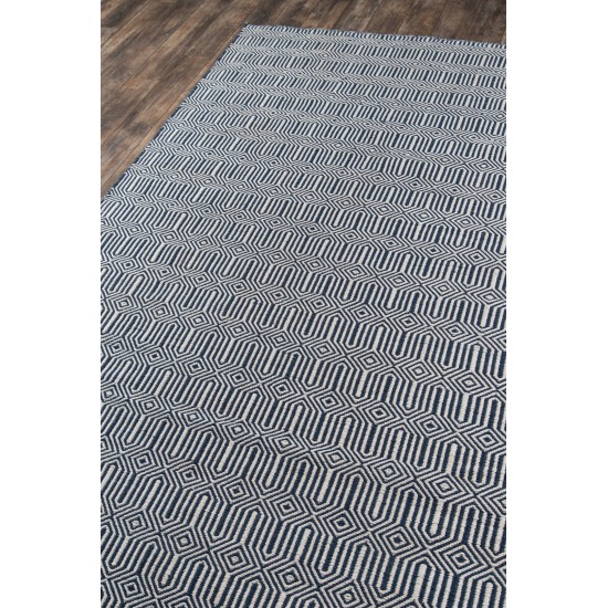 Rug, Erin Gates, Newton, NWT-1, Navy, 8' X 10', 44539