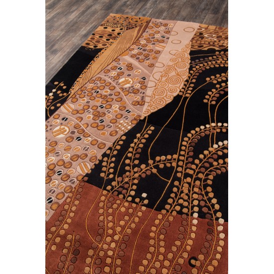 Rug, Momeni, New Wave, NW-01, Black, 3'6" X 5'6", 65988