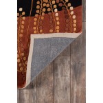 Rug, Momeni, New Wave, NW-01, Black, 5'3" X 8', 66024