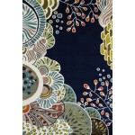 Rug, Momeni, New Wave, NW146, Navy, 3'6" X 5'6", 33425