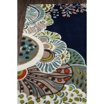 Rug, Momeni, New Wave, NW146, Navy, 3'6" X 5'6", 33425