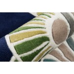 Rug, Momeni, New Wave, NW146, Navy, 3'6" X 5'6", 33425