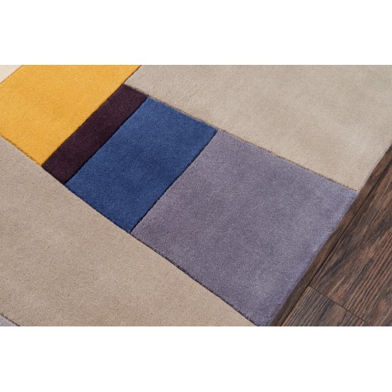 Rug, Momeni, New Wave, NW-23, Grey, 2'6" X 8' Runner, 83484