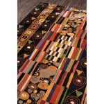 Rug, Momeni, New Wave, NW-33, Black, 2'6" X 8' Runner, 90447