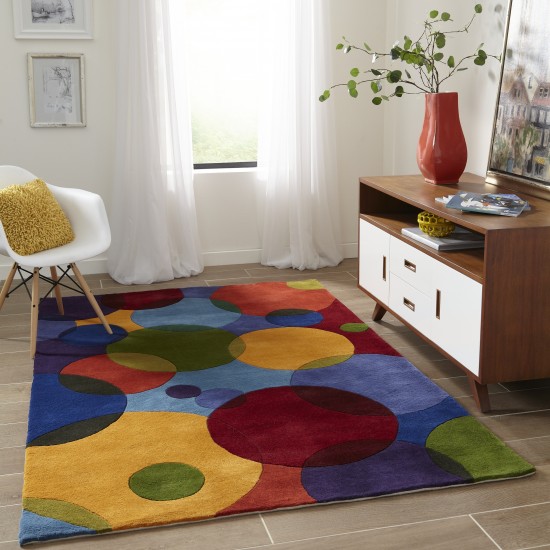 Rug, Momeni, New Wave, NW-37, Multi, 2'6" X 8' Runner, 93699