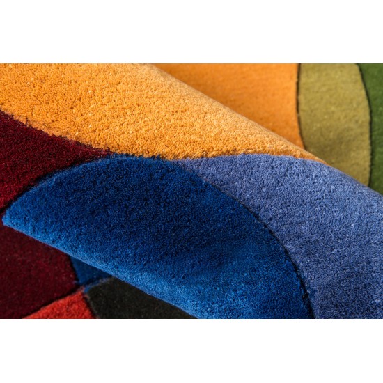 Rug, Momeni, New Wave, NW-37, Multi, 3'6" X 5'6", 93663