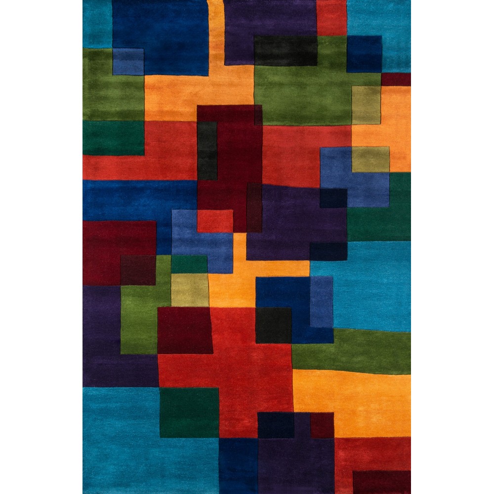 Rug, Momeni, New Wave, NW-49, Multi, 2'6" X 8' Runner, 93772