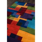 Rug, Momeni, New Wave, NW-49, Multi, 2'6" X 8' Runner, 93772