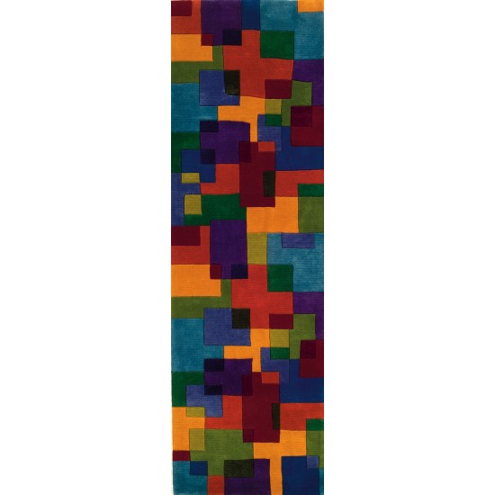 Rug, Momeni, New Wave, NW-49, Multi, 3'6" X 5'6", 93773