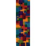 Rug, Momeni, New Wave, NW-49, Multi, 5'9" X 5'9" Round, 94195