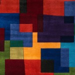 Rug, Momeni, New Wave, NW-49, Multi, 5'9" X 5'9" Round, 94195