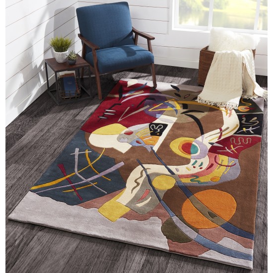 Rug, Momeni, New Wave, NW-61, Multi, 8' X 11', 95113