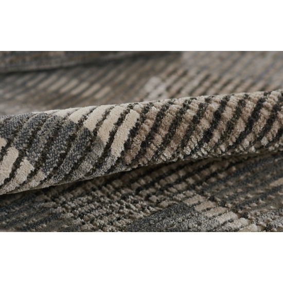 Rug, Momeni, Noho, NO-03, Grey, 3'11" X 5'7", 49693
