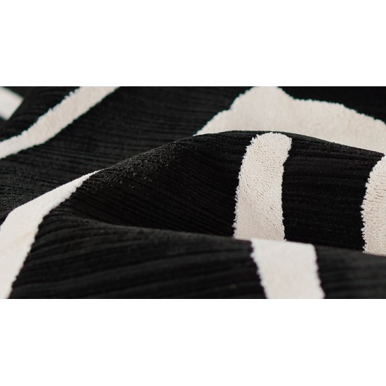 Rug, Momeni, Noho, NO-04, Black, 2' X 3', 49672