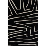 Rug, Momeni, Noho, NO-04, Black, 5\'3" X 7\'6", 49695