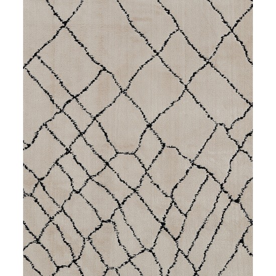 Rug, Momeni, Noho, NO-05, Ivory, 2'3" X 7'6" Runner, 49684