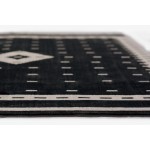 Rug, Momeni, Noho, NO-06, Black, 2' X 3', 49674