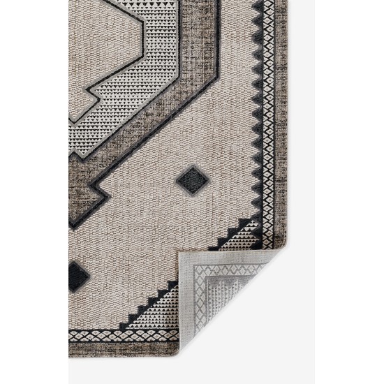 Rug, Momeni, Noho, NO-09, Ivory, 5'3" X 7'6", 49845