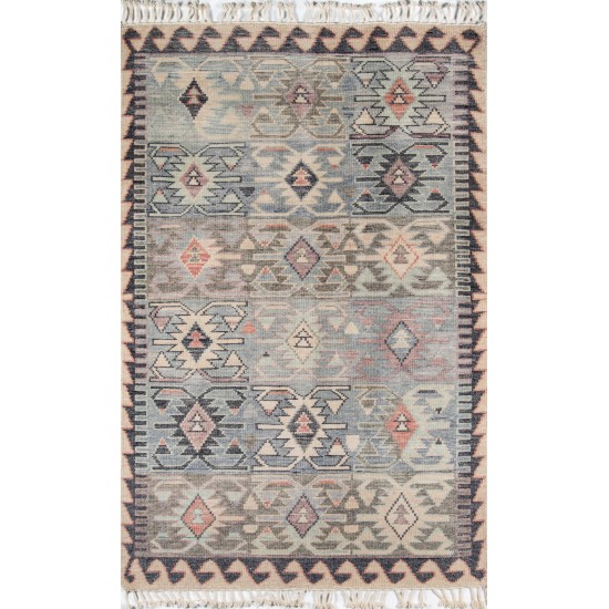 Rug, Momeni, Nomad, NOM-1, Blue, 2' X 3', 37352