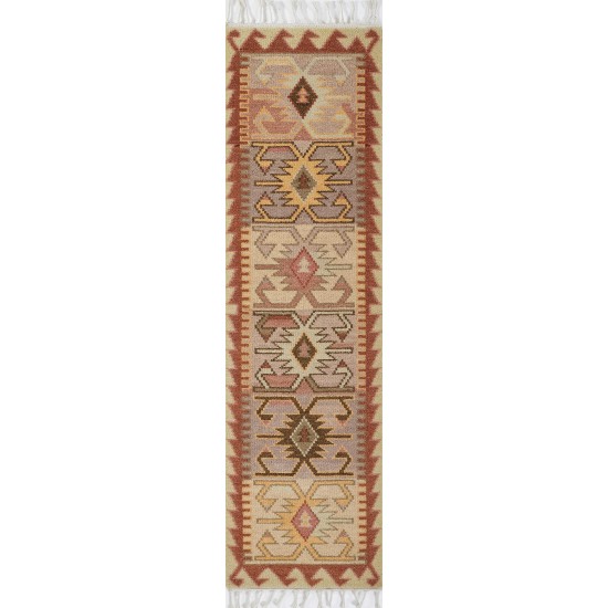 Rug, Momeni, Nomad, NOM-1, Rust, 2' X 3', 48607