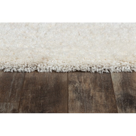 Rug, Novogratz, Nola Shag, NS-01, White, 5'3" X 7', 48661