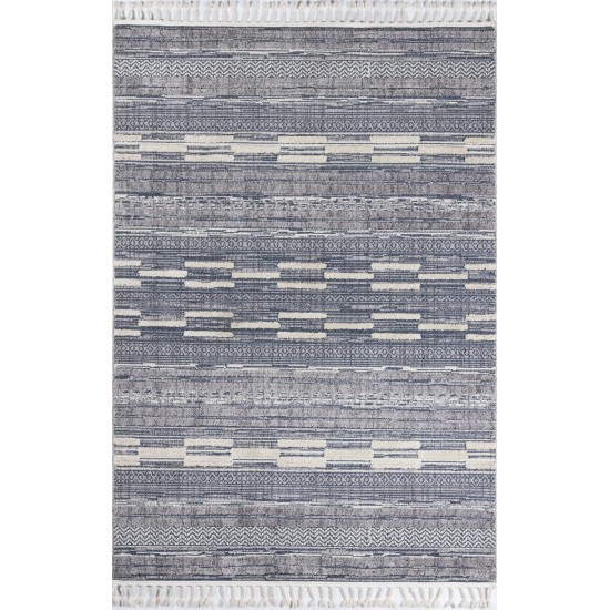 Rug, Momeni, Odessa, ODE-1, Blue, 2'3" X 8' Runner, 45974