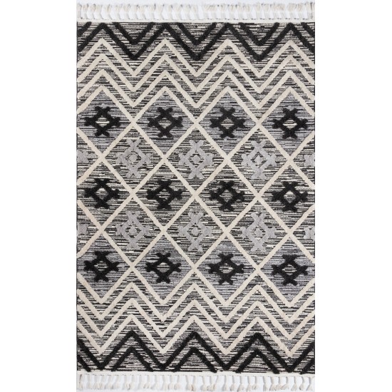 Rug, Momeni, Odessa, ODE-2, Black, 2' X 3', 45961