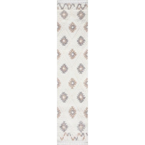 Rug, Momeni, Odessa, ODE-4, Ivory, 2'3" X 10' Runner, 46006