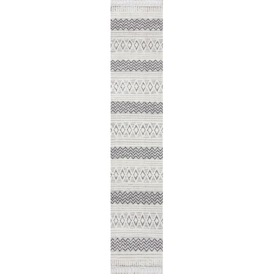 Rug, Momeni, Odessa, ODE-5, Grey, 2'3" X 10' Runner, 46007
