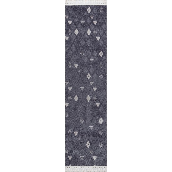 Rug, Momeni, Odessa, ODE-6, Denim, 2'3" X 8' Runner, 45977