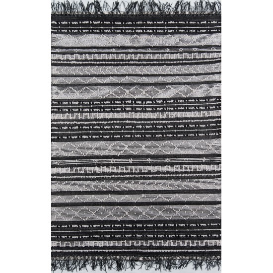 Rug, Momeni, Otto, OTT-2, Black, 2' X 3', 44928