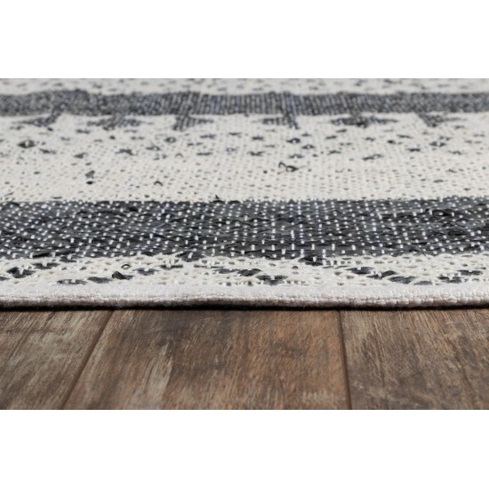 Rug, Momeni, Otto, OTT-4, Black, 3'9" X 5'9", 44931